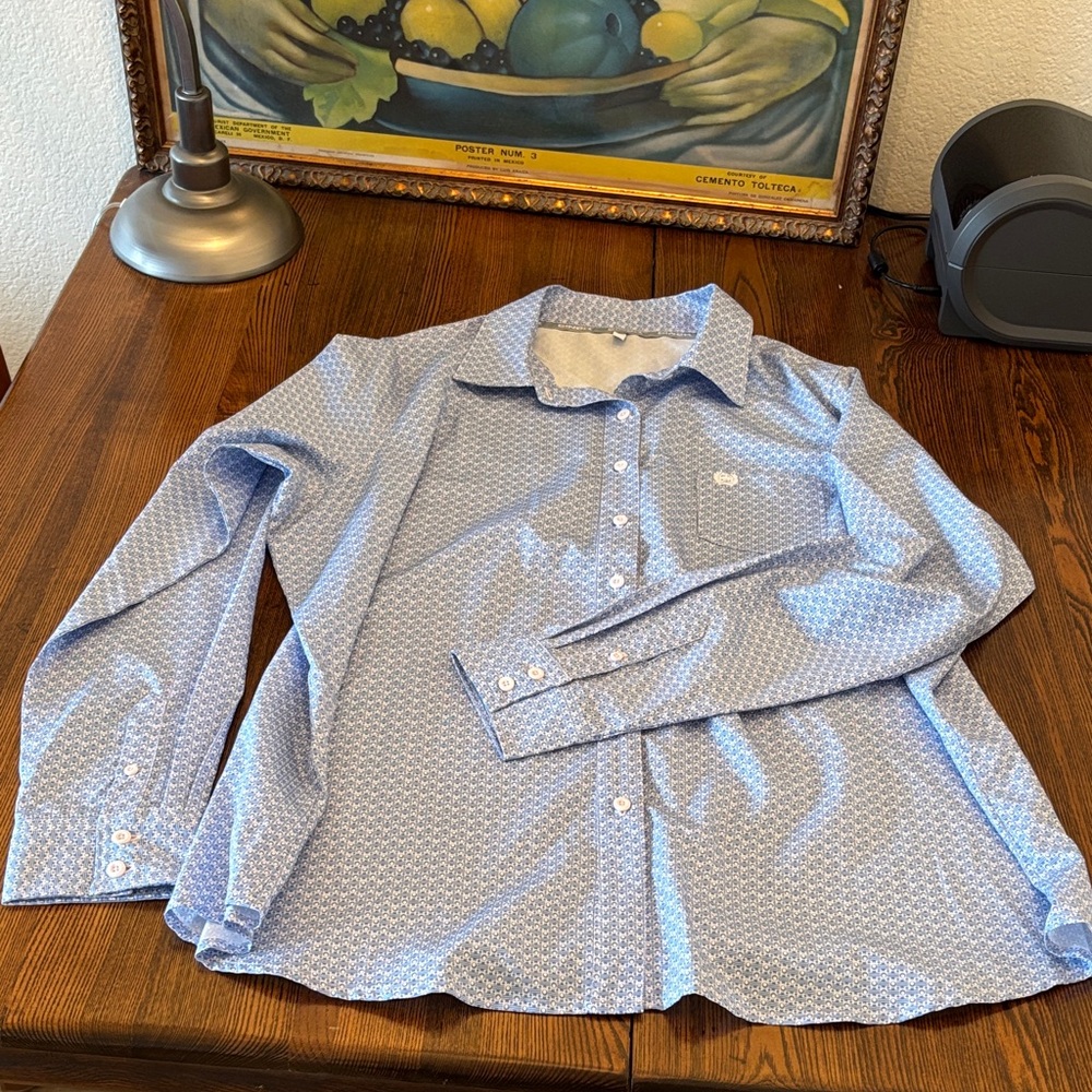 Cinch Women’s Light Blue ArenaFlex Button Down Shirt
